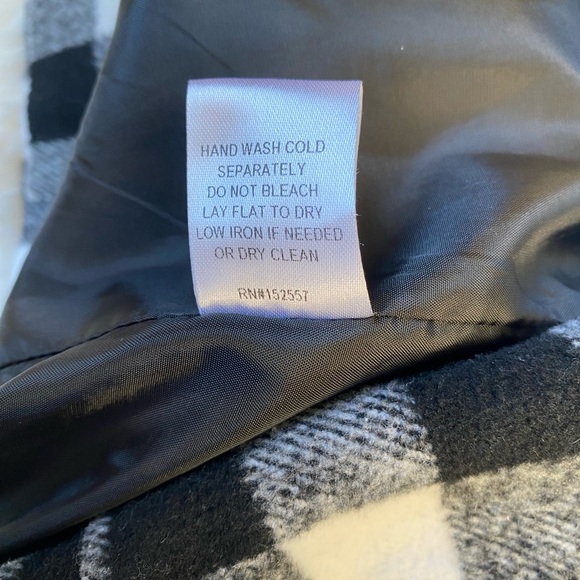 Baevely Black and White Checkered Women's Tassel Jacket Size M - Picture 7 of 10